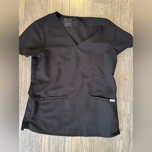 Small black Figs scrub top